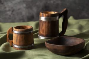 Wooden Mug – Handcrafted Sheesham Wood